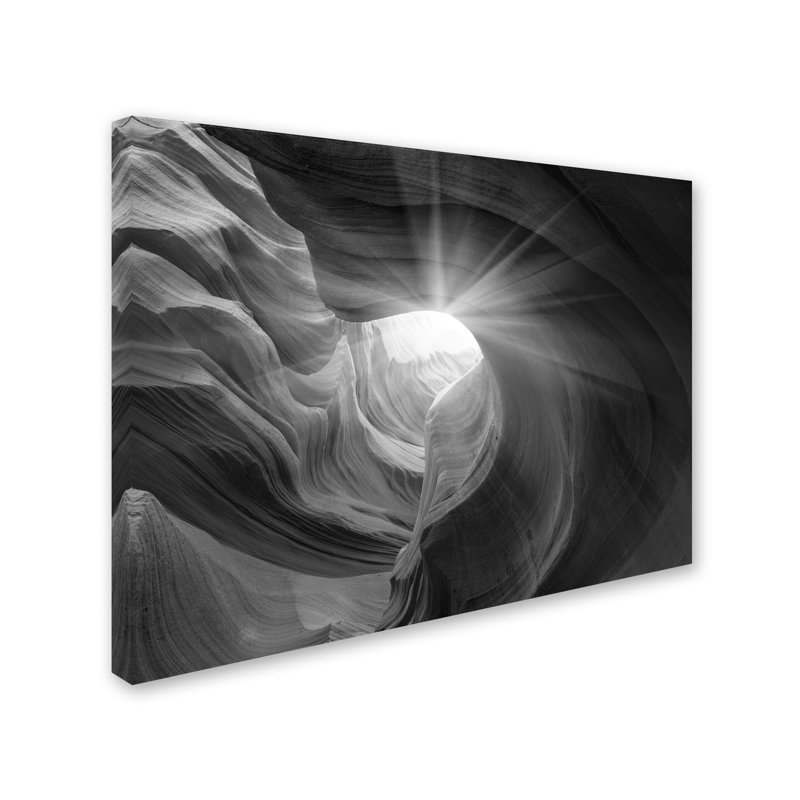 « searching light i », reproduction de photo sur toile tendue, H 22 po x l 32 po x P 2 po