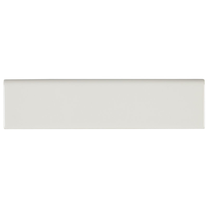 Carreau de céramique bullnose 8,5 "x 2,1" en biscuit