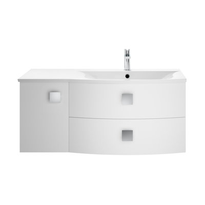 Sarenna 1012mm Single Bathroom Vanity with Integrated Polymarble Basin