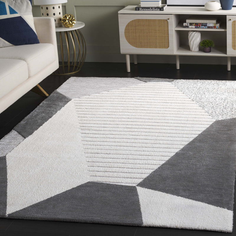Liebal Performance Performance Abstract Rug, Rectangle 5' x 7'