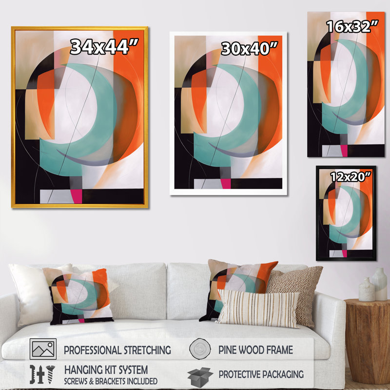 " Exploring Abstracted Patterns IV ", Black Picture Framed, 20" H x 12" W x 1" D