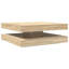 Coffee Table 360-Degree Rotatable 90X90x34.5 Cm-1337763636