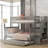 Bunk Bed with Trundle and Staircase,Twin over Full,65.30"H*57.80"W*90.80"L-359318643