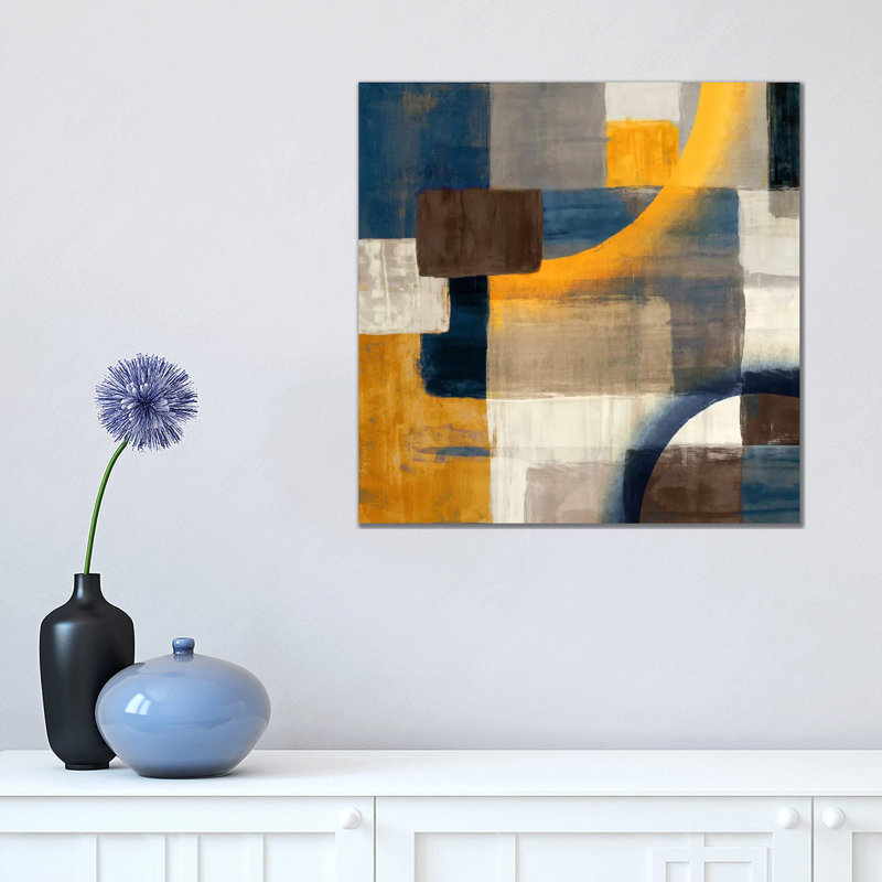Beginning II by Edward Selkirk - Wrapped Canvas Painting, 45.72 cm H x 45.72 cm W x 3.175 cm D
