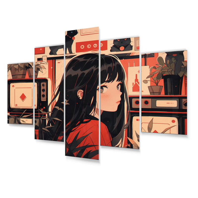 Traditional People Wall Decor on Metal