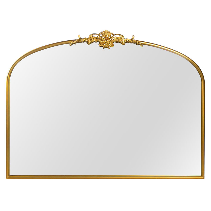 Vintage Metal Arch Decorative Accent Mirror