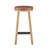 Upholstered Round Wood Counter Stool - Set of 2-982675259