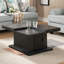 Pedestal Coffee Table with Storage