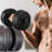 Yaheetech 1 Black Adjustable Dumbbell-123822884