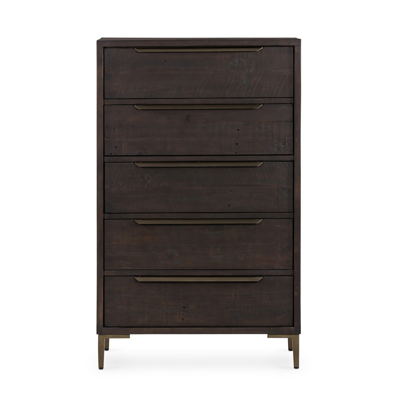 Wyeth 5 Drawer Dresser-Dark Carbon