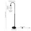 Lampe sur pied arquée 66 "Sara