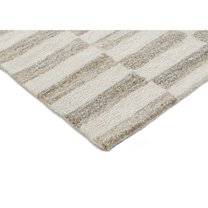 Steps Table Tufted Wool Indoor Rug, Rectangle 8'9" x 11'9"