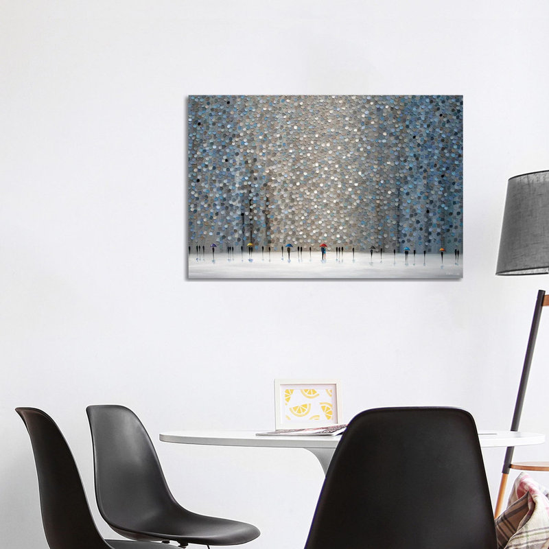 Infinity Rain - Giclée sur toile tendue avec châssis, H 26 po x l 40 po