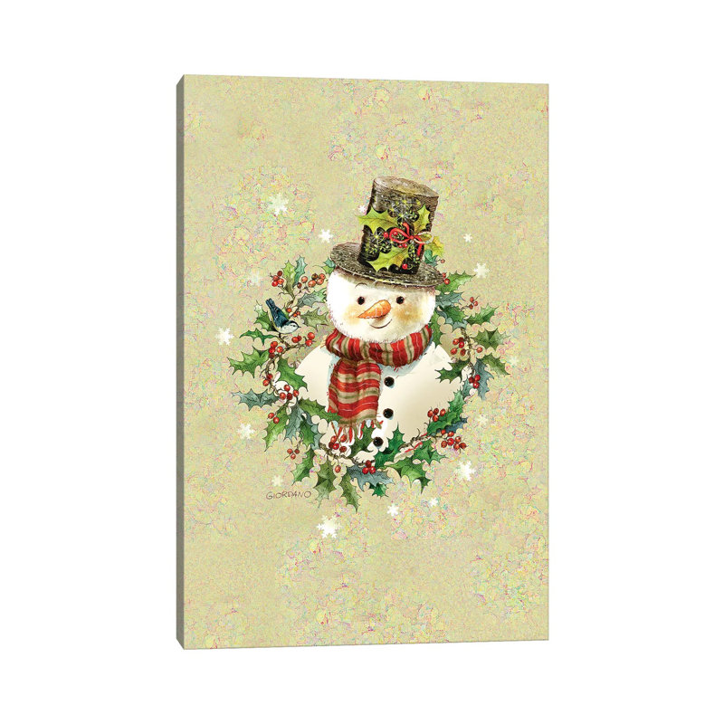 Frosty Vignette by Giordano Studios - Wrapped Canvas Print, 45.72cm H x 30.48cm W x 1.91cm D
