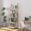 Roselyn 180.5cm H x 60cm W Iron Ladder Bookcase-1349944678
