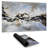 Texturized abstract wave - 14.00"x24.25" Desk mat