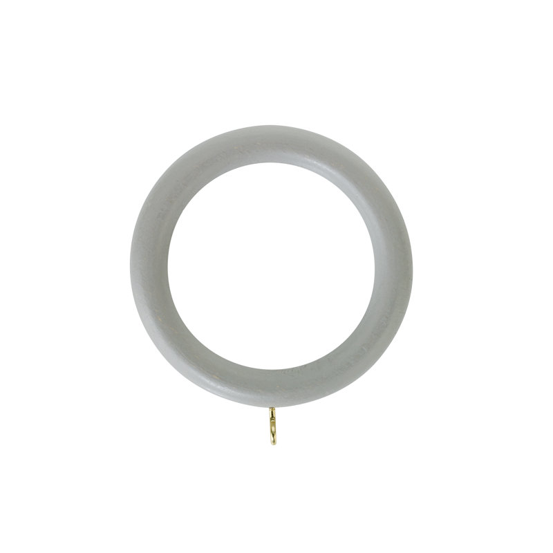 Keswick Wood 5cm Single Curtain Pole, 5cm H x 200cm W x 5cm D, Truffle