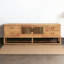 Meuble télé Mid-Century moderne en bois massif Burlywood-1577026231