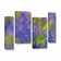 August Grove® 'Lobelia-Erinus' - 4 Piece Wrapped Canvas Print Set ...
