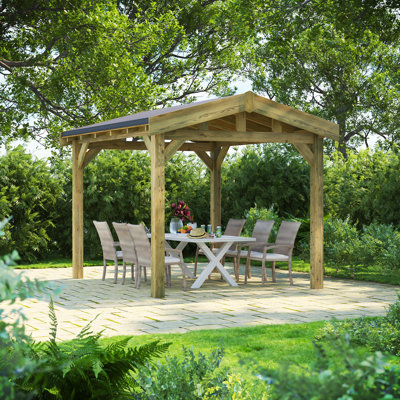Powersheds 12 x 10ft Apex Gazebo