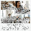 Ensemble d'édredon surdimensionné avec housse de coussin South Lin Fine Linens Pure Melody-704712488-704712486