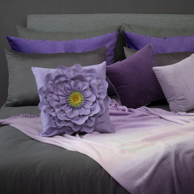  Housse de coussin en toile appliquée