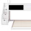 Lit superposé simple au dessus d'un lit double Alansen Kids-24305003