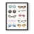 Black Single Picture Framed