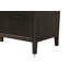 Meuble-lavabo simple 60 po en chêne chocolat-588349404-588349376