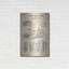 «Whiskey Pourer Blueprint Brevet Parchment», art mural en métal-693453451