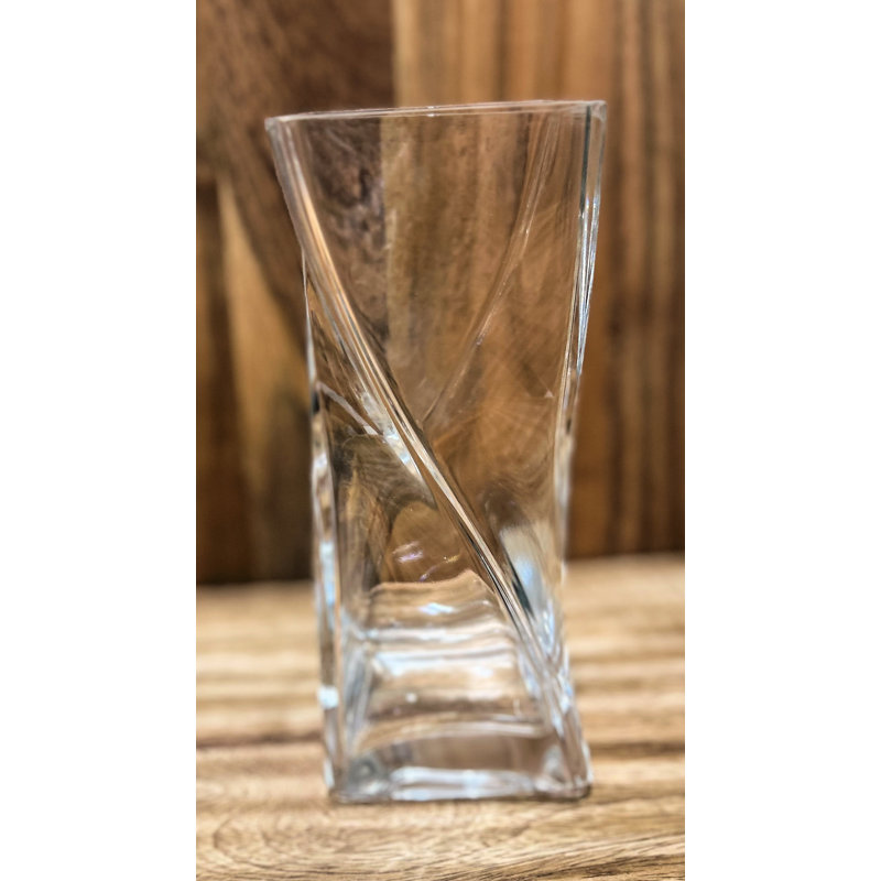 Enio Handmade Lead Free Crystal Table Vase