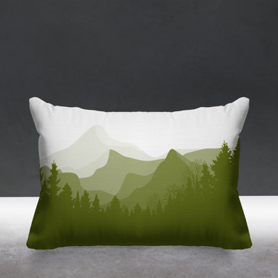 Outdoor Reversible Throw Pillow
