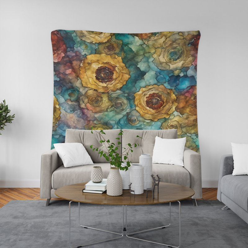 Tapisserie murale, H 60 po x l 51 po