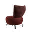 Fauteuil de chambre en chenille de 25,2 po Kyzer-1159745683