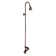2 Handle Bathroom Clawfoot Tub Faucet with Diverter