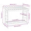 Firewood Rack 108x64.5x78 cm Solid Wood Pine-92590414