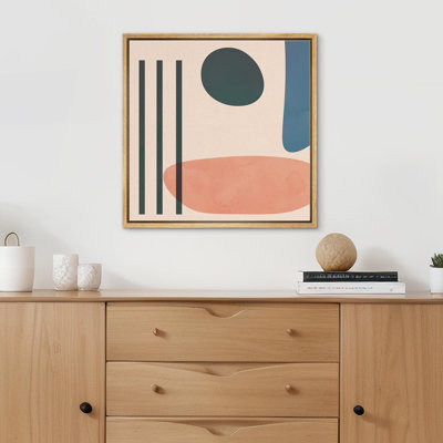«Geometric», reproduction encadrée sur toile