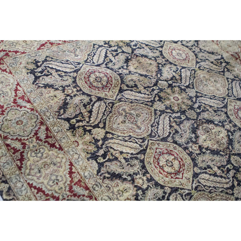Wool Oriental Area Rug, Rectangle 8'9" x 11'11"