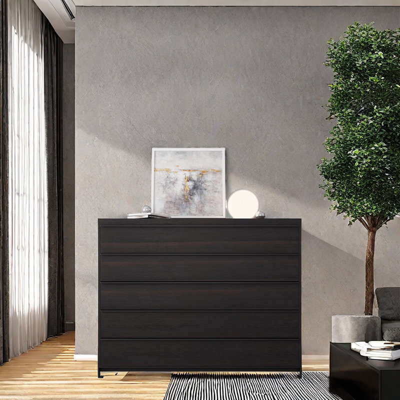 Minimalist Solid Wood Accent Cabinet Accent Chest