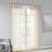 Twisted Tab Voile Sheer Window Pair