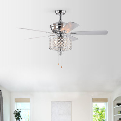 Sidonie 52'' Ceiling Fan with Light Kit
