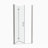 Universal Folding Pivot Shower Door-106753306