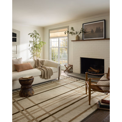 Magnolia Home by Joanna Gaines x Loloi Waylon Natural / Bark Area Rug