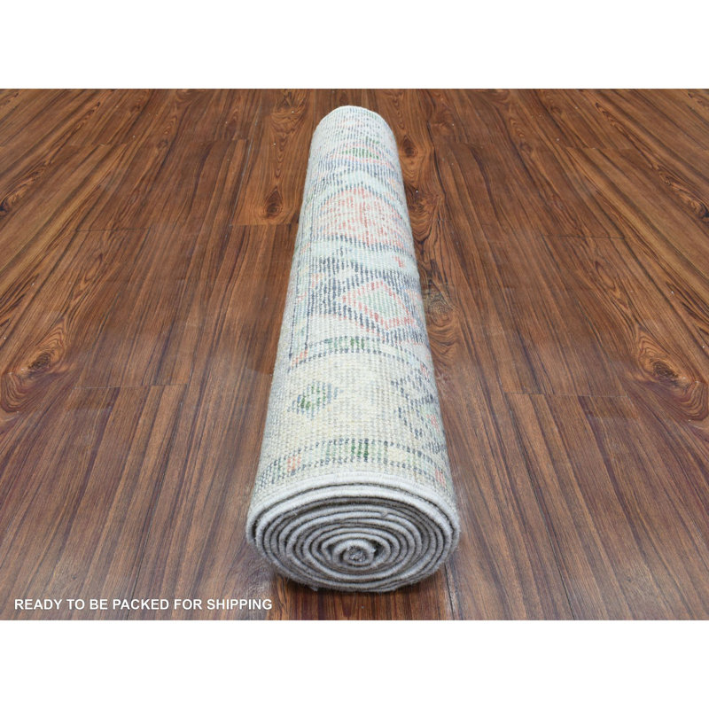 Stephanus One-of-a-Kind Runner 3'0" X 12'1" New Age Runner Area Rug in Multicolor