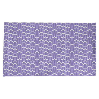 Stephenie Lined Chevrons Tablecloth