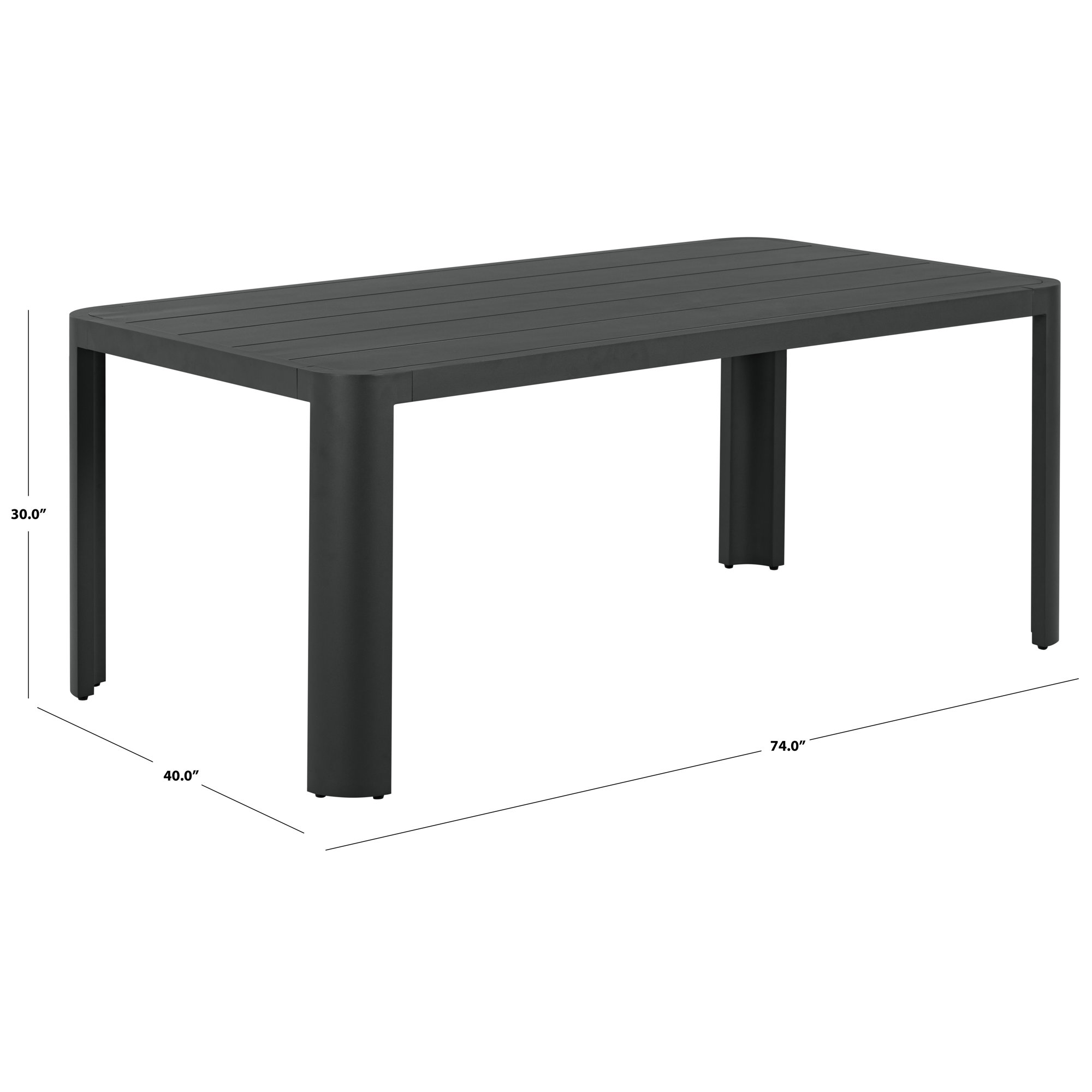 Johnny Aluminum Dining Table