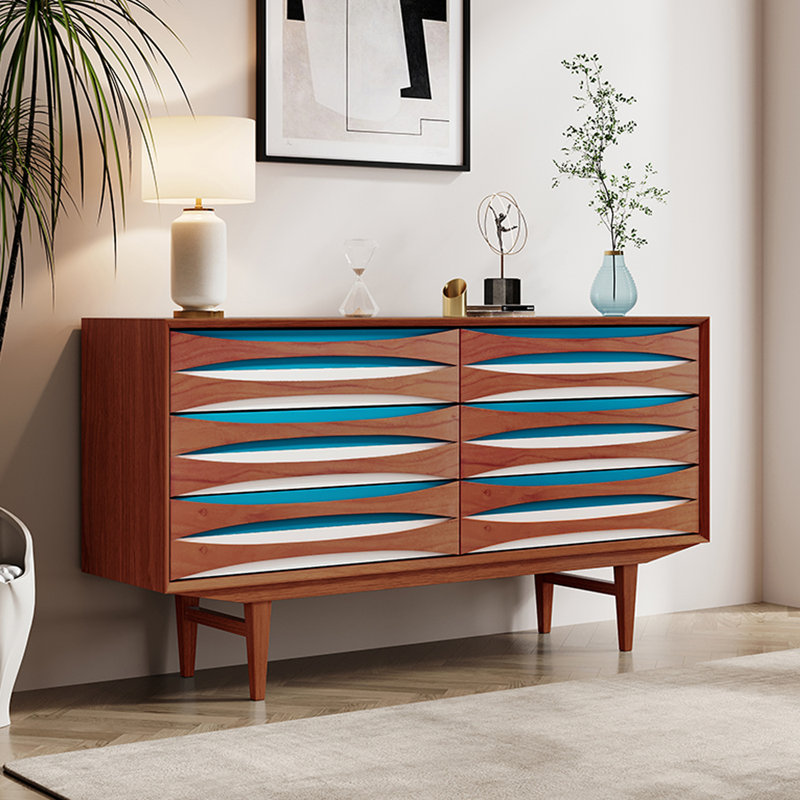 Nordic 6-Drawer Sideboard Storage Cabinet