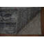 Tapis gris élégant fait à la main de style Gabbeh 8 x 10 pour les espaces de vie modernes