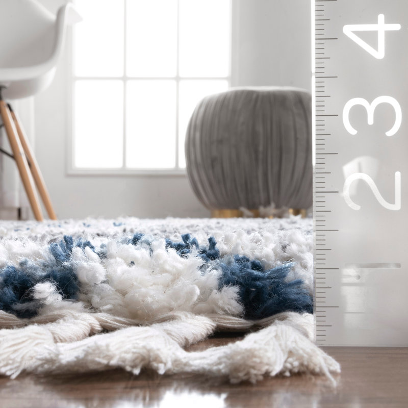 Geometric Gray Area Rug, Rectangle 3' x 5'