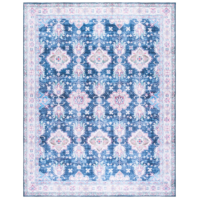Msrw Tucson 196 Performance Machine Washable Oriental Rug, Rectangle 8' x 10'
